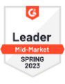 G2 Leader Mid Market Biz Spring 2023
